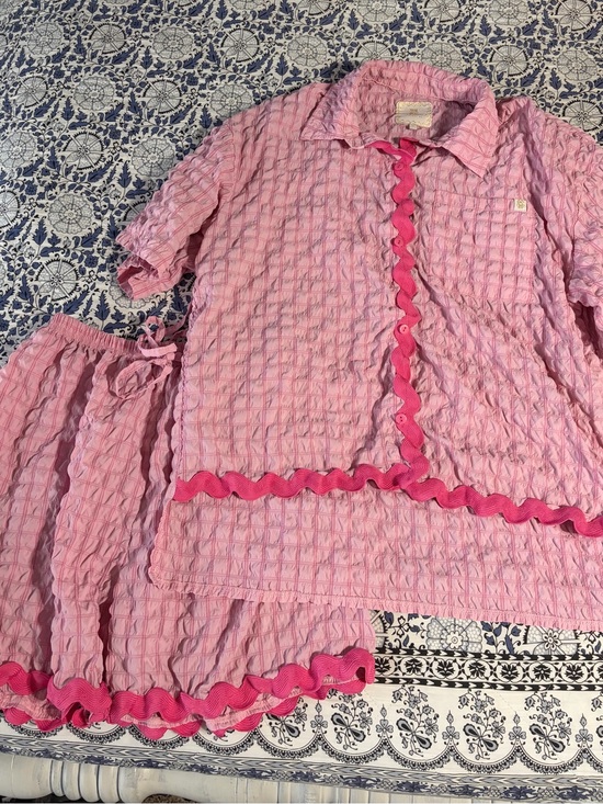 Simply Southern Other - EUC Simply Southern Ruffled Two-Piece short set Medium lightweight
